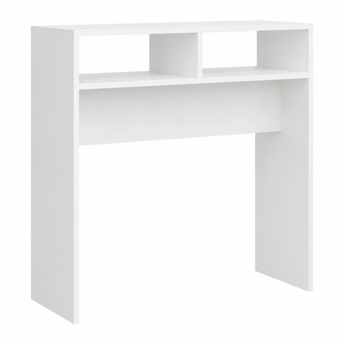Mesa Consola Moderna de Madera Blanca para Recibidor 78x30x80 cm