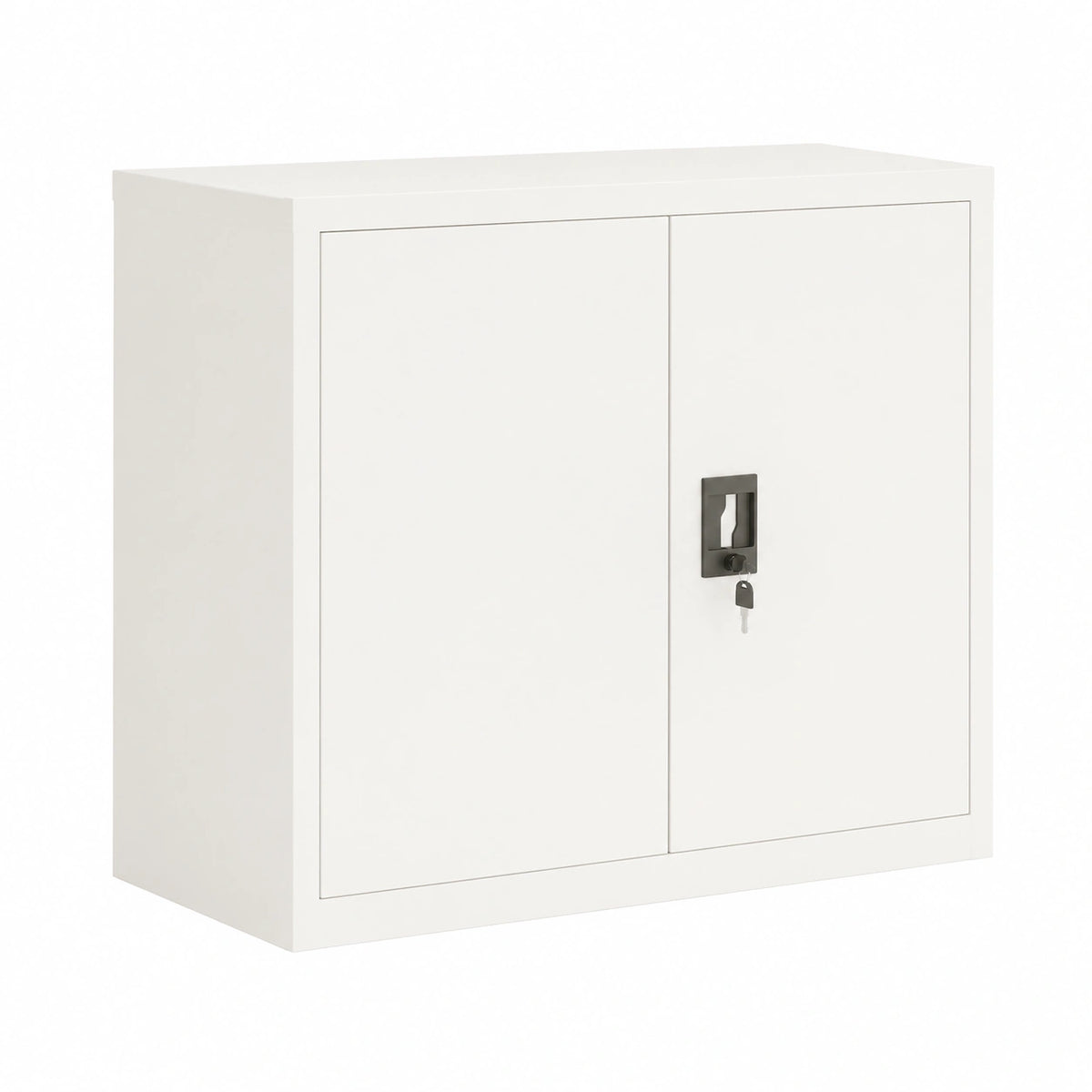 Gabinete de Archivo de Acero Blanco 90x40x70 cm para Oficina