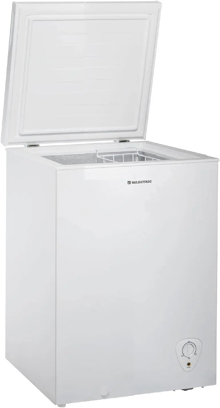 Congelador Arcón MILECTRIC Horizontal (Blanco) A+/F 98 litros, Dual sistema, 4****