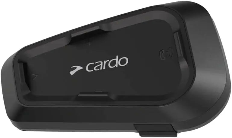 Cardo Spirit Motocicleta 2 Vías Bluetooth Sistema intercomunicador, Negro, Individual