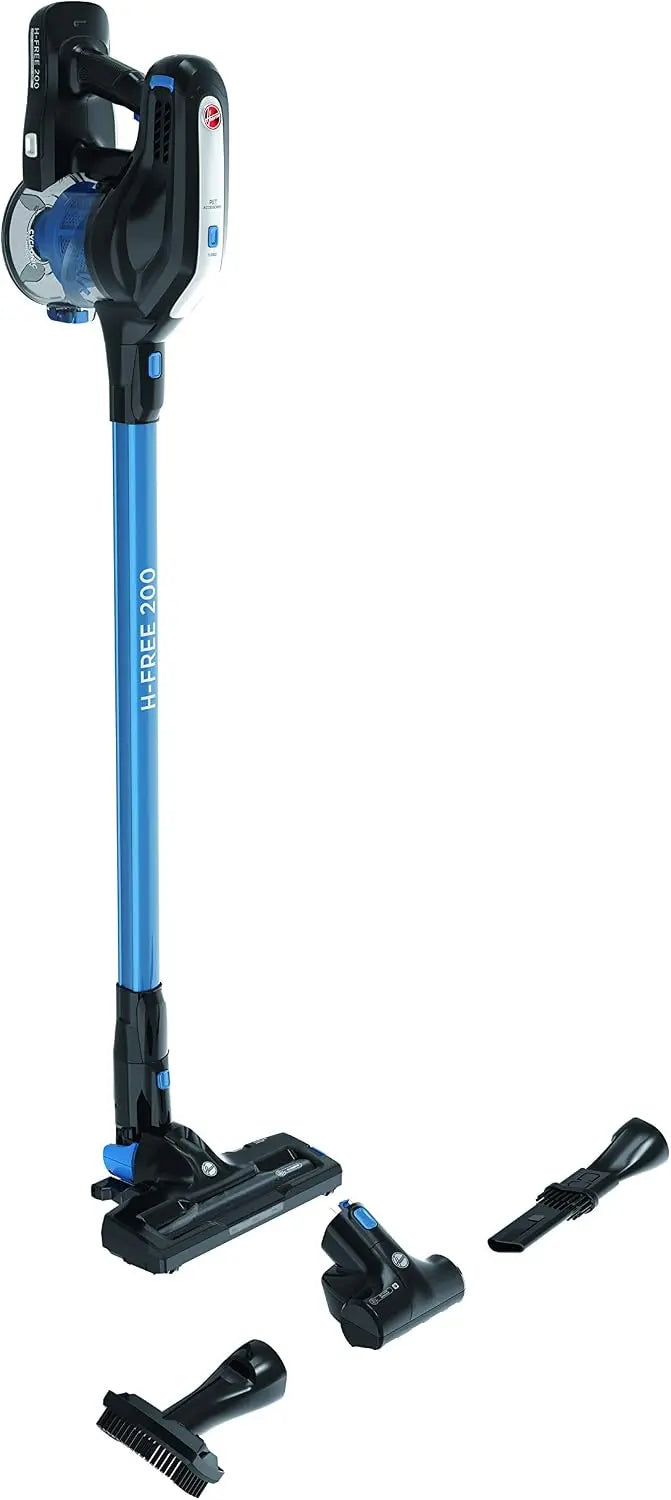 Hoover HF222UPT H-Free 200 Aspiradora Escoba sin Cable, Ciclónica, Pelo de Mascota, Cepillo Suelos Duros, Batería extraíble Litio 22V, 40 mim, 0