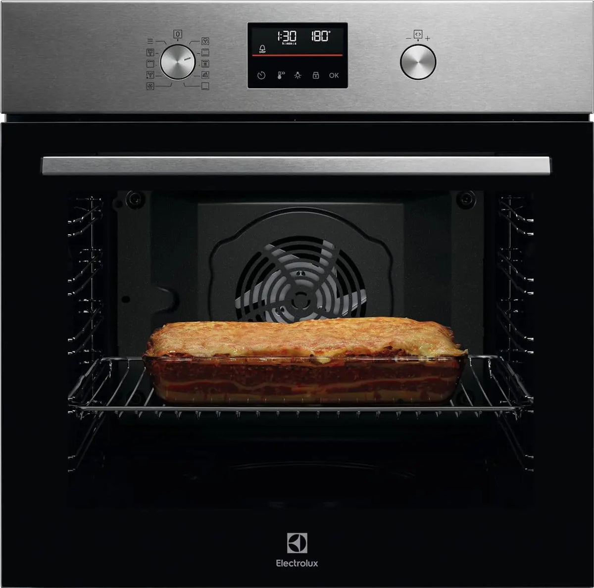 horno 60CM 72LT MULTIF. CL.A++ PIROLITICO INOX