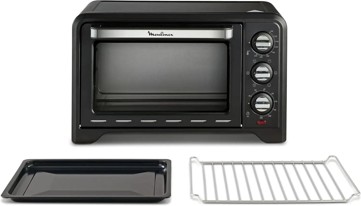 Moulinex Optimo, Horno de Convección, Capacidad 19L, 6 Modos Cocción