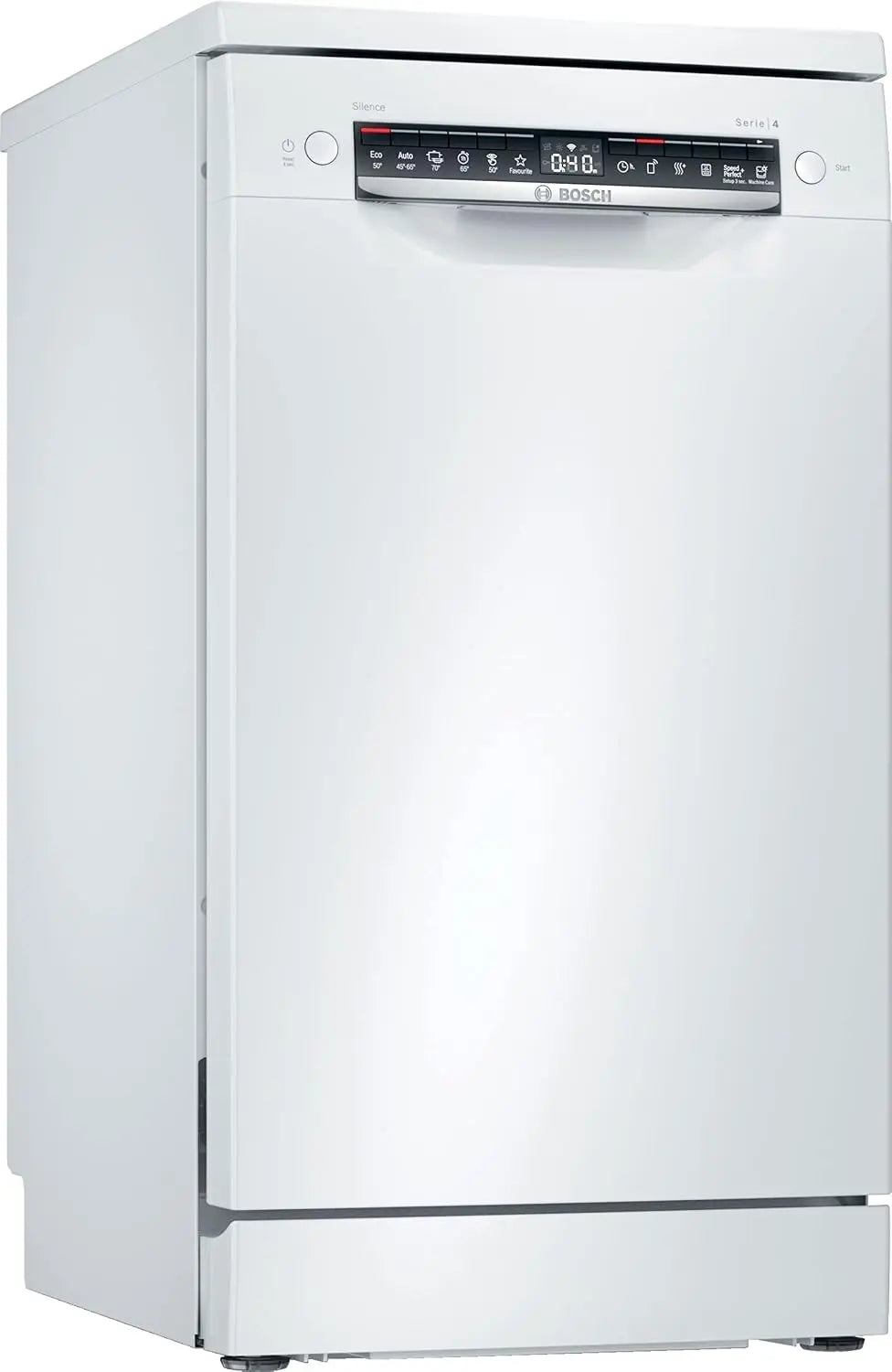 Bosch Serie 4 SPS4HMW53E Lavavajillas, Libre instalación, 45 cm, 9.5l 10 servicios, Blanco