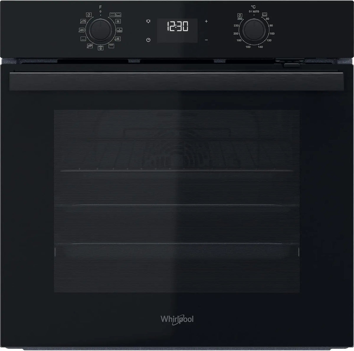 Whirlpool, Horno OMR58HU1B Cristal Negro