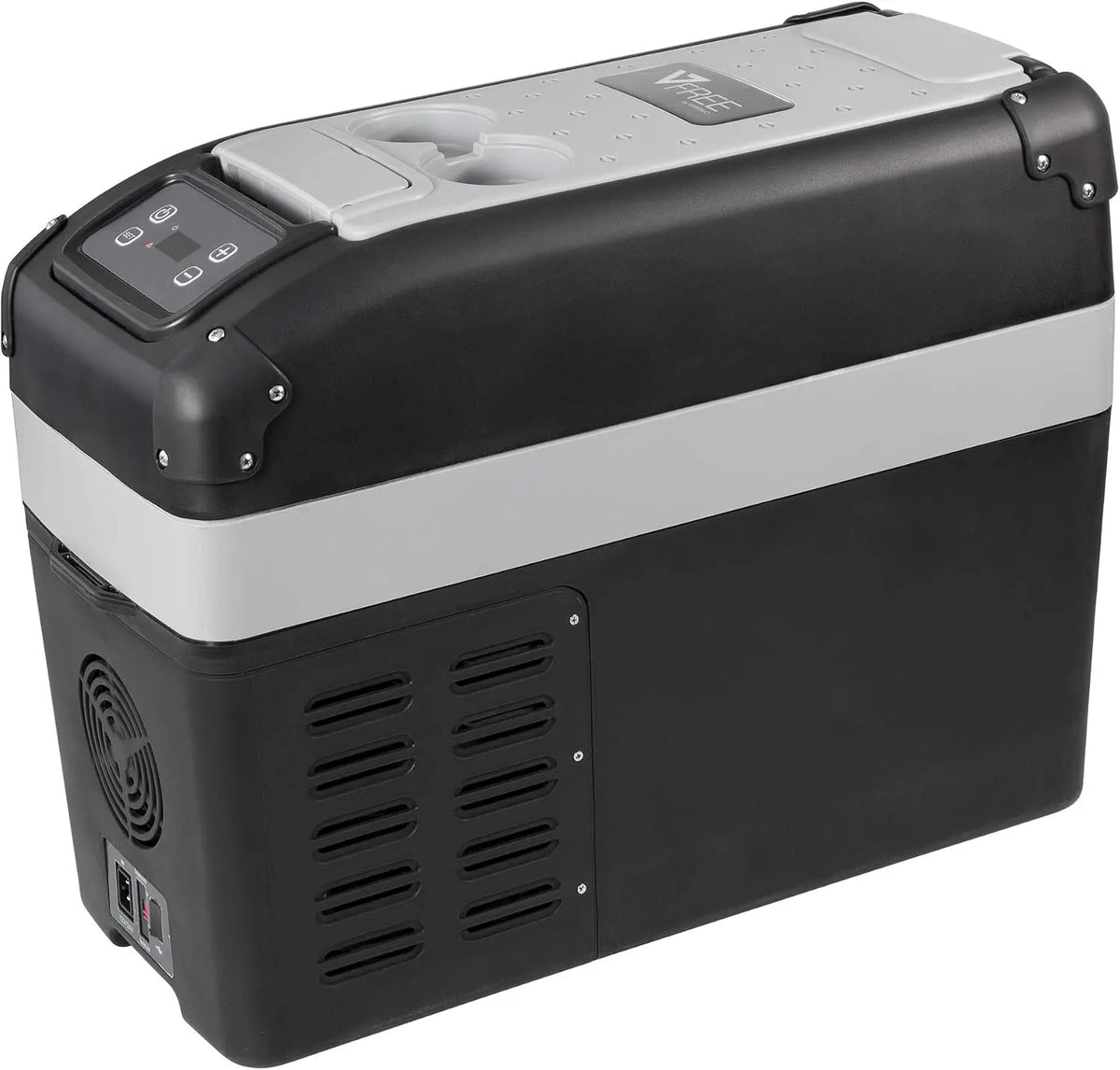 Vitrifrigo VF16P, Frigorífico portátil Serie Vfree de 16 litros, color gris claro/oscuro