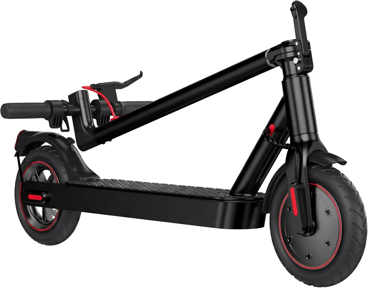 iScooter 8.5' Patinete Eléctrico Adultos Homologado DGT, 500W Motor, Autonomía De 20-25 KM, Máxima 25KM/H, Timbre, App, Frenado Doble, Plegable