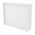 Mostrador Laminado Blanco 120x105x50 cm, Grosor 25 mm