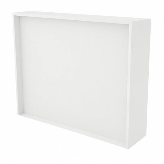 Mostrador Laminado Blanco 120x105x50 cm, Grosor 25 mm