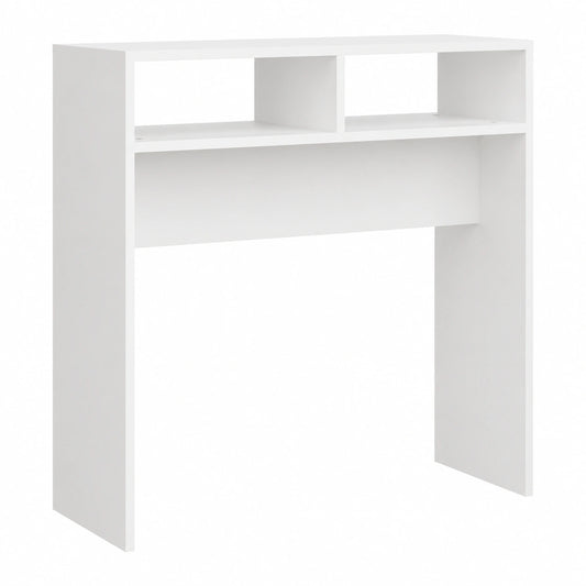 Mesa Consola Moderna de Madera Blanca para Recibidor 78x30x80 cm