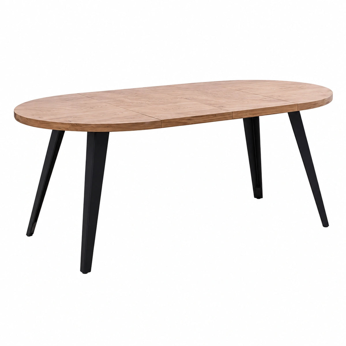 Mesa de Comedor Redonda Extensible Viena JC de Shiito, 100/140/180 cm