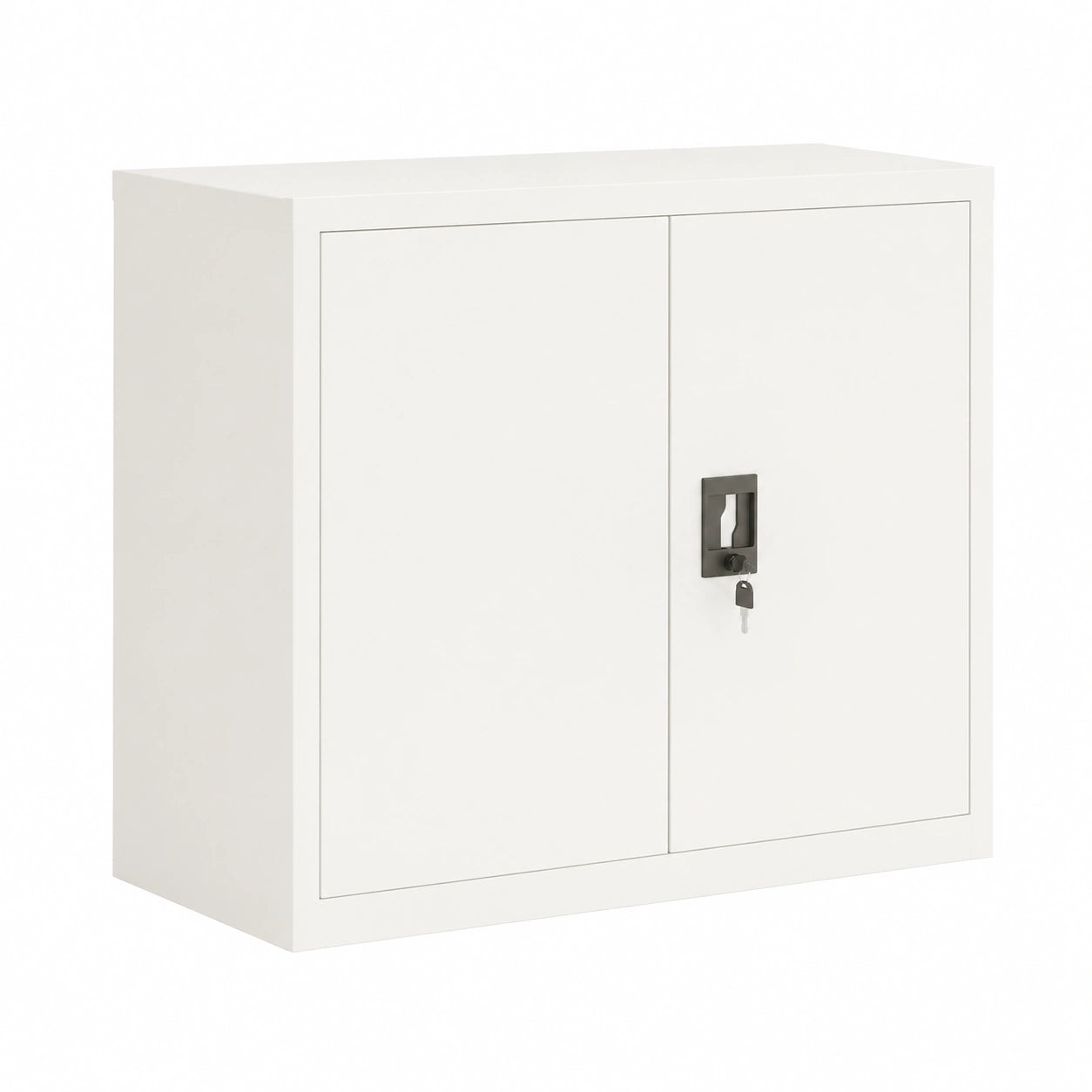 Gabinete de Archivo de Acero Blanco 90x40x70 cm para Oficina