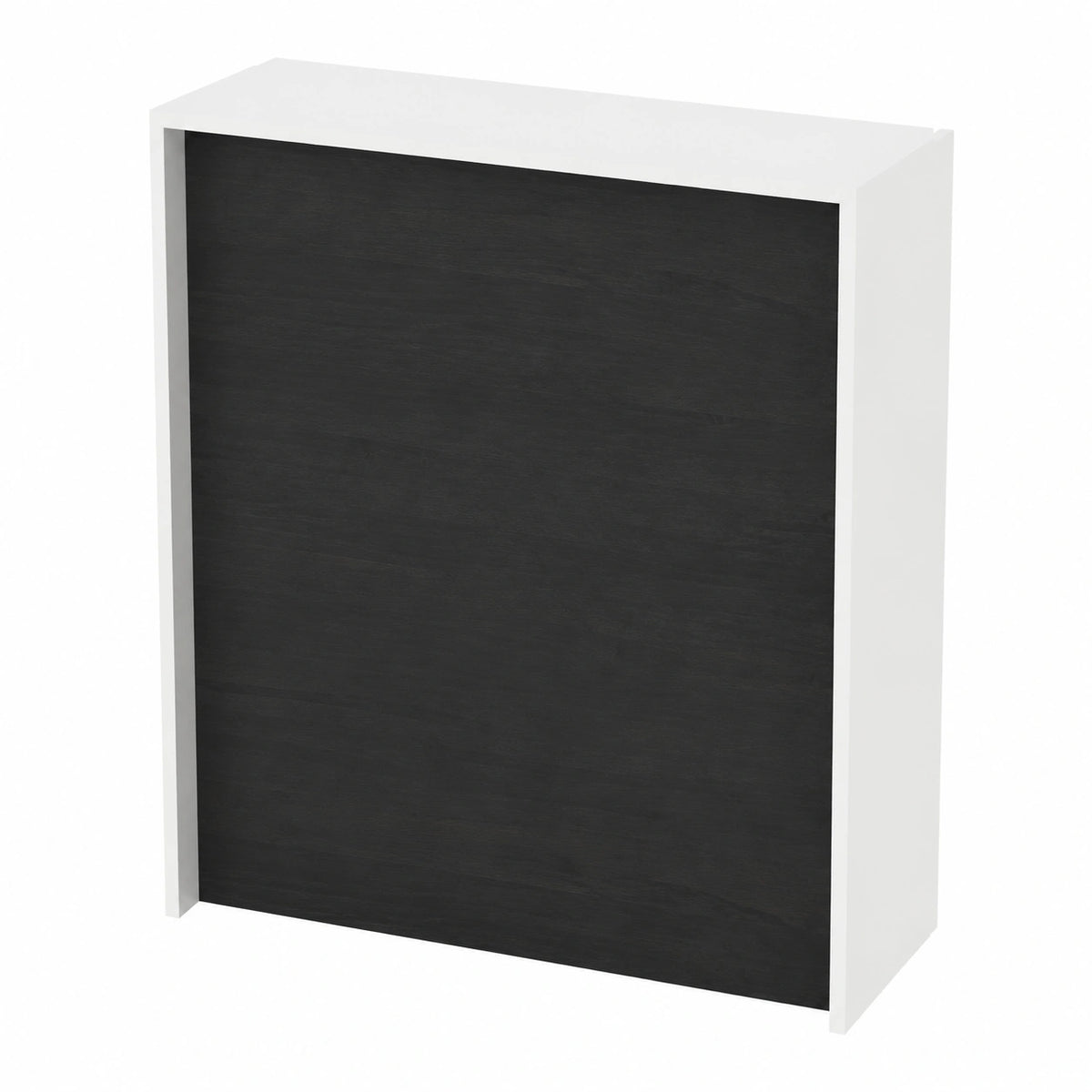 Mesa de Recepción y Oficina, Montaje Sencillo, 80x105x50 cm, Laminado con Frontal, Varios Colores, Hecho en España
