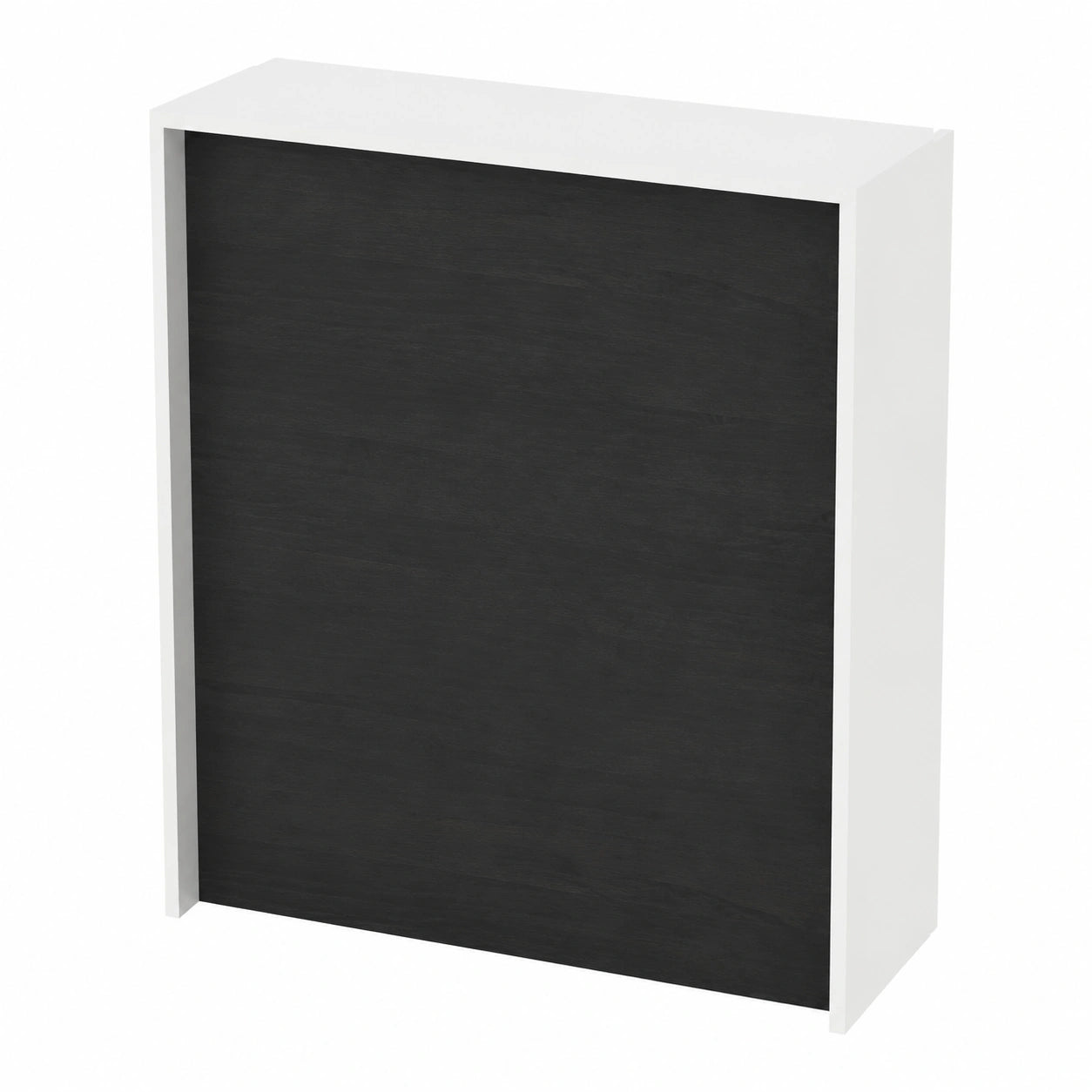 Mesa de Recepción y Oficina, Montaje Sencillo, 80x105x50 cm, Laminado con Frontal, Varios Colores, Hecho en España