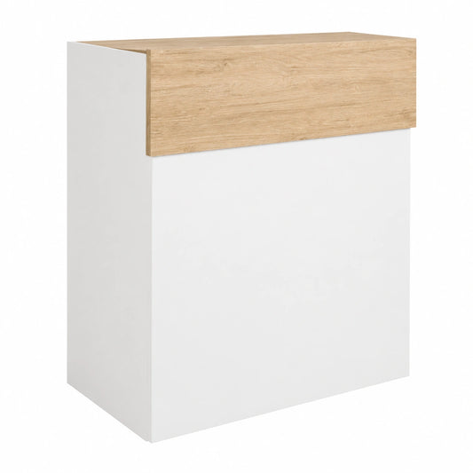 Mostrador de Recepción Osiris Basic de 160 cm, Roble