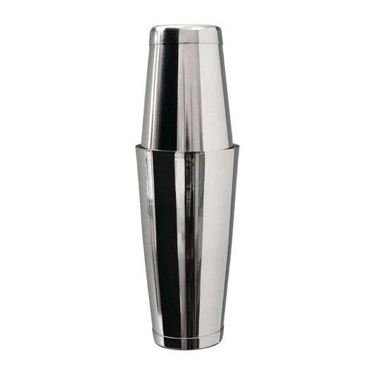 Beaumont DF225 Acero inoxidable Mezzlar Tin On Tin Boston Cocktail Shaker