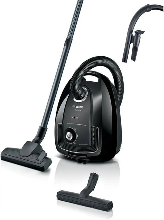 BOSCH GL38 negro, aspirador Traineau Sac, 600 W, 79 dB, (h)epa, 10m, 4 L sac, variateur de puissance