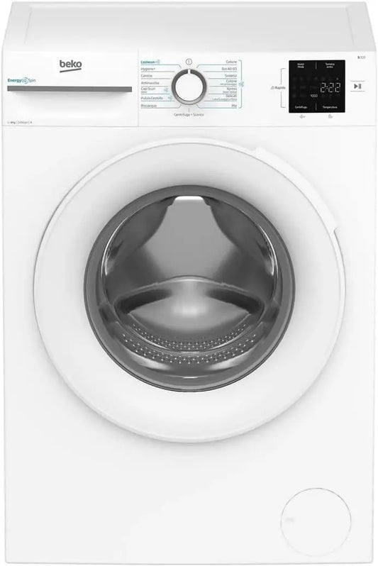 Beko lavadora 8kg Energy Spin A de velocidad variable Vapore 1200giri Bmwu3821w