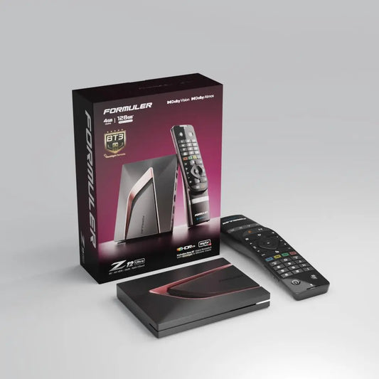 Formuler Z12 Ultra, Reproductor multimedia de transmisión 4K, Android 12, Dolby Vision, Dolby Atmos, HDR10+, Gigabit LAN, WiFi 6E, 4 GB de RAM