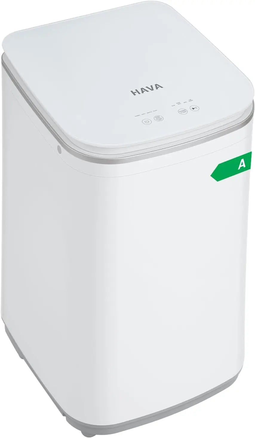 HAVA Mini lavadora, 3 kg de capacidad pequeña lavadora