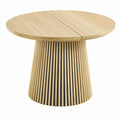 Mesa Redonda Extensible de Comedor Kena 120-200 cm para Salón