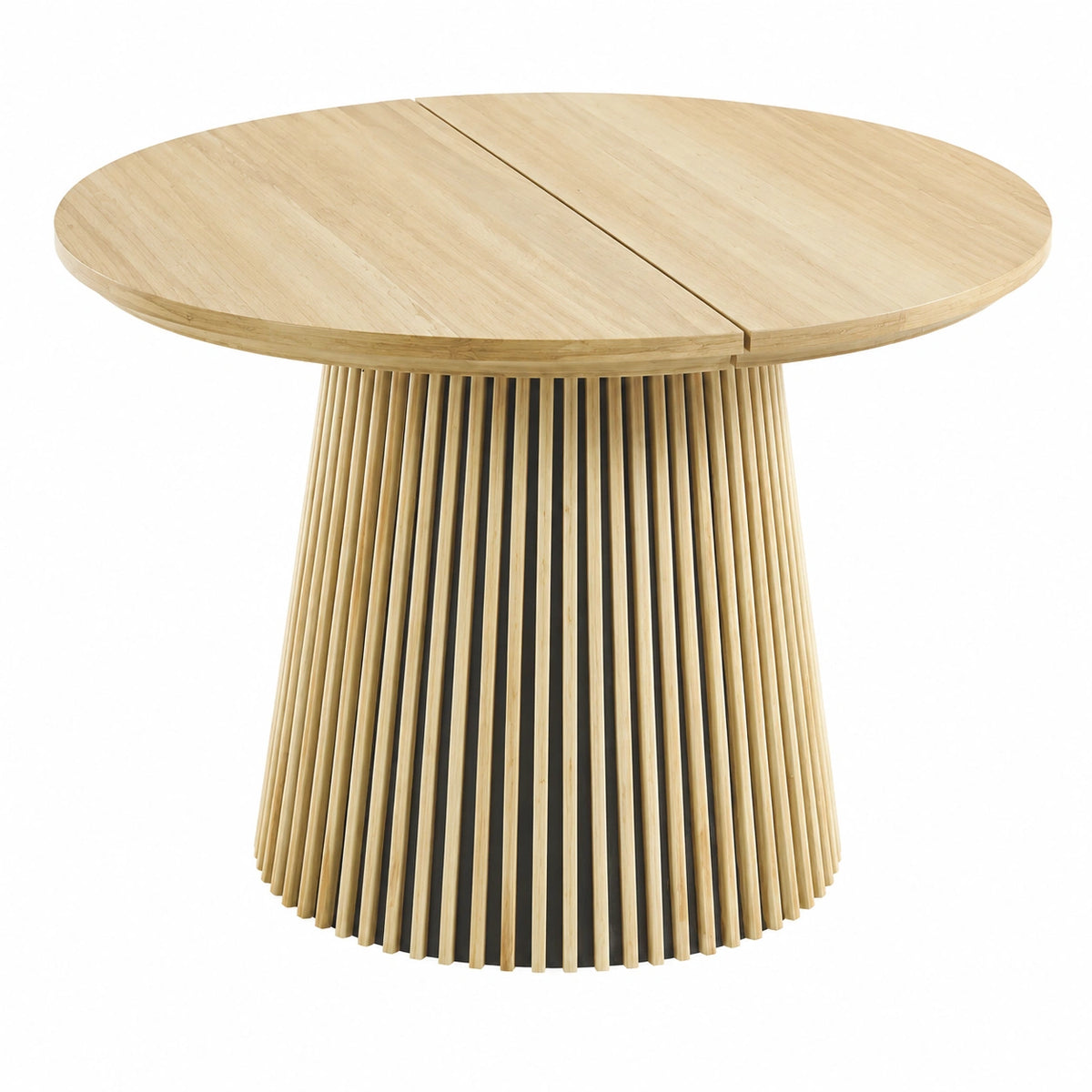 Mesa Redonda Extensible de Comedor Kena 120-200 cm para Salón