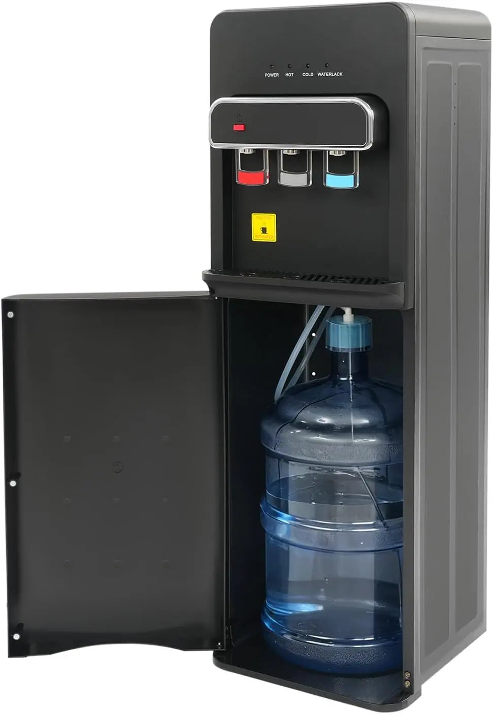 Dispensador de agua eléctrico de pie con carga inferior, dispensador de agua para oficina con 3 salidas de agua, dispensador de agua fría para hogar
