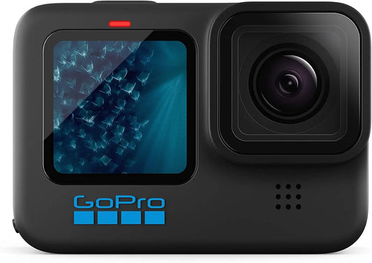 GoPro HERO11 negro, Cámara de acción a Prueba de Agua con Video ultra alta definición 5.3K60, Fotos de 27MP, Sensor de Imagen de 1/1.9', cámara Web