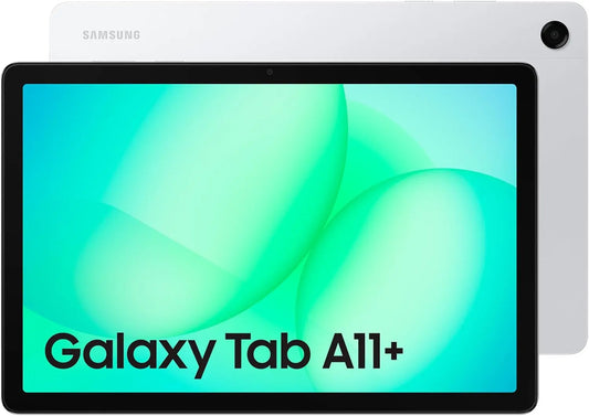 Samsung Galaxy Tab A11+ 128GB, Tableta con IA, Pantalla de 11' con 90 Hz, 6GB de Memoria, Altavoces Cuádruples Dolby, Gris Claro (Versión Española)