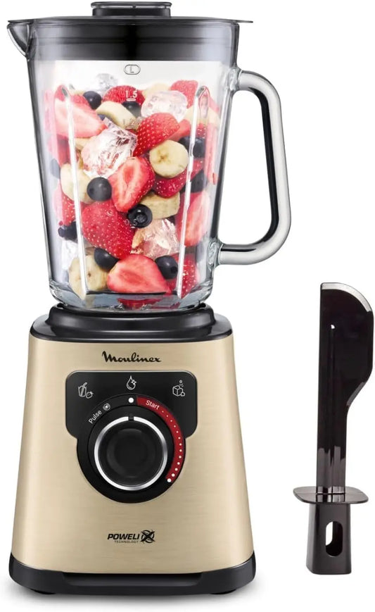 Moulinex Perfect Mix, Batidora de vaso 1200 W, Capacidad 2L
