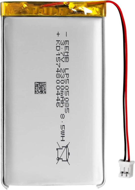EEMB Lithium Polymer Batería 3.7V 2300mAh 505085 Paquete de batería Recargable Lipo con Conector JST para VXI azul Parrott