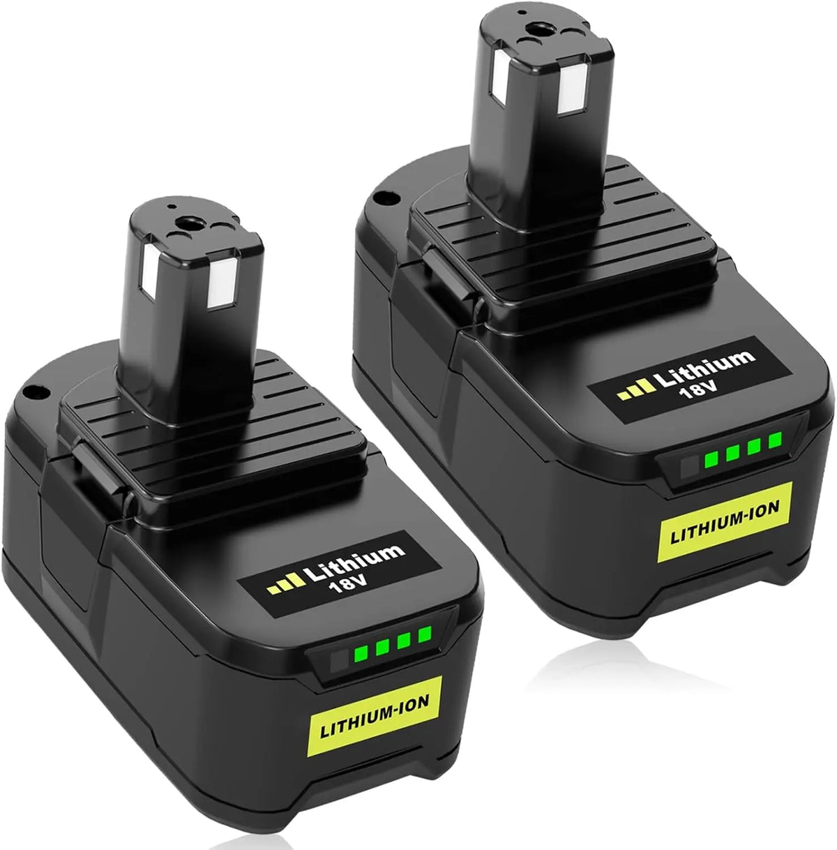 Repuesto Batería para Ryobi 18V 5.5Ah Exemoro y BCL14181H 9.6V-18V Cargador RB18L50 RB18L40 RB18L30 RB18L25 RB18L20 RB18L15 P108 P189 P190 P191 P192