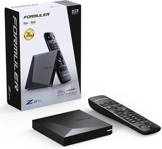 Formuler Z11 Pro BT1 Edition con mando a distancia Bluetooth GTV-BT1 Android 11 Mytvonline 3 4K IPTV set-top box versión oficial del Reino Unido BT