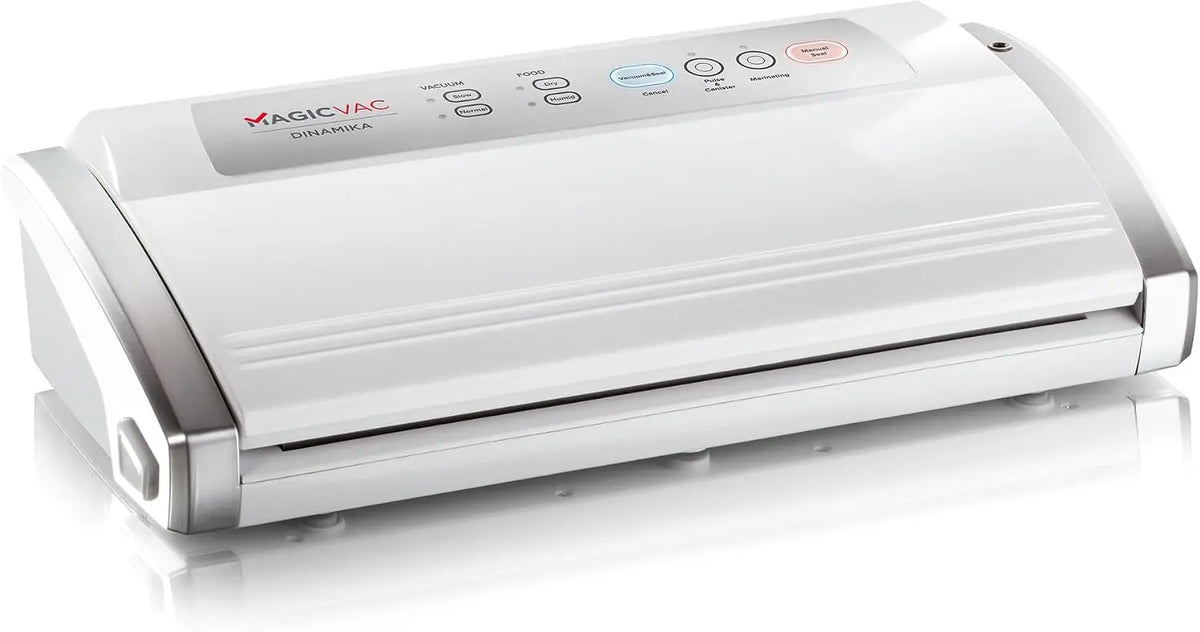 Magic Vac Dinamika Máquina de envasado al vacío doméstica, 130 W, blanco
