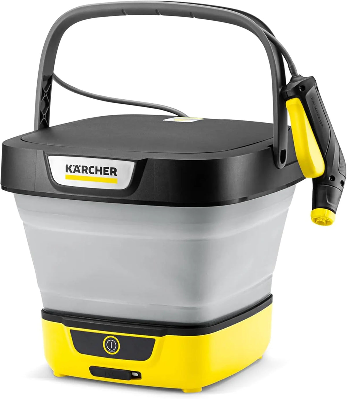 Kärcher hidrolimpiadora móvil OC 3 Foldable, Limpieza para Bicicleta, Camping y jardín, Baja presión, batería de Ion de Litio, 8 l
