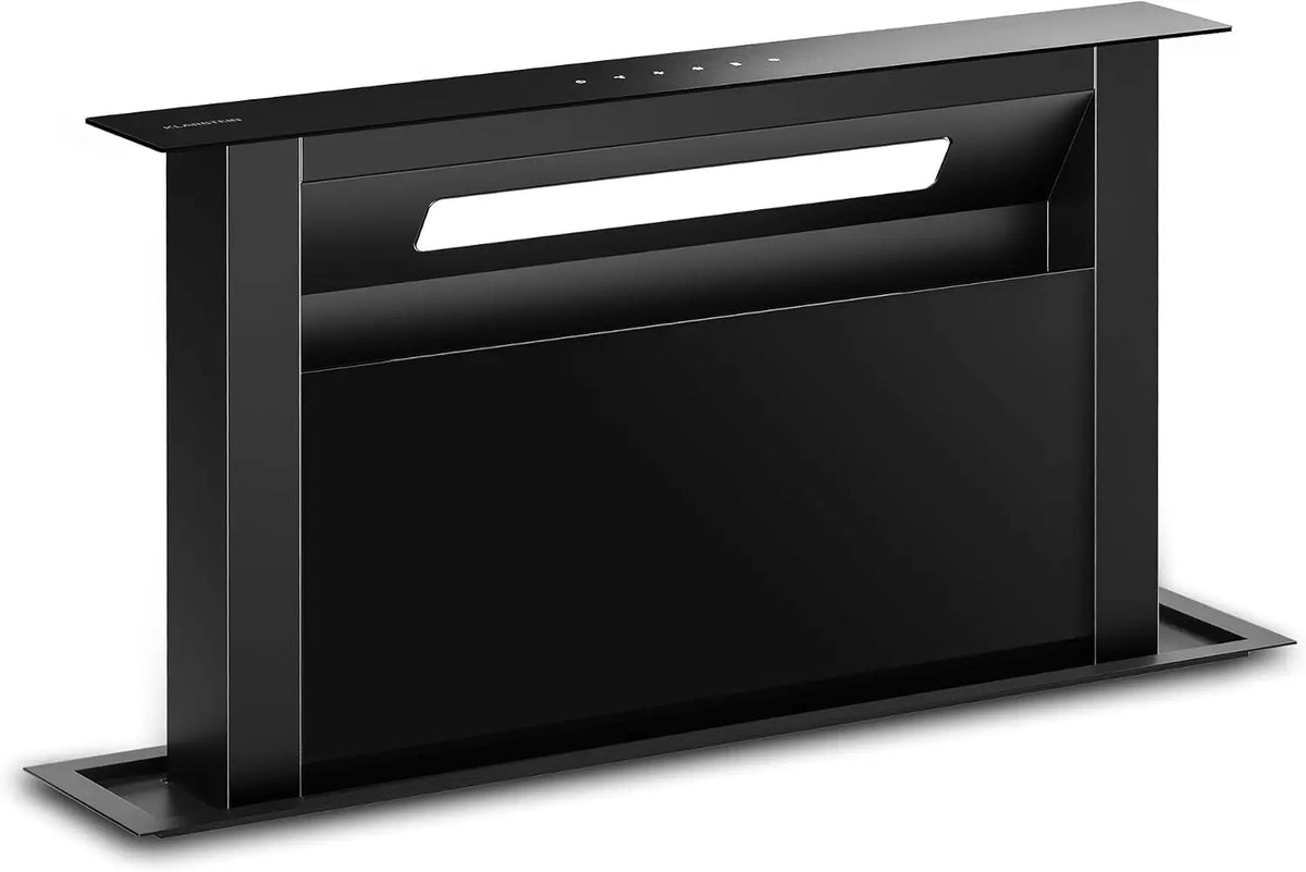 Klarstein Velaire Campana Extractora 60 cm, Eficiencia A++, 853 m3/h, 7 Niveles, Táctil, LED, Filtro Carbón, Campana Extractora 60 cm Integrable