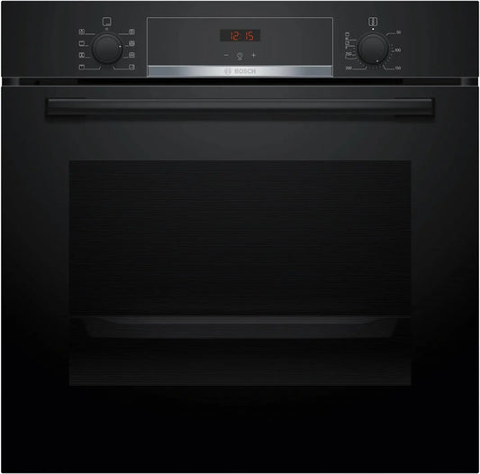 Bosch HBA553BA3F, Serie 4, Horno, Empotrable, Negro