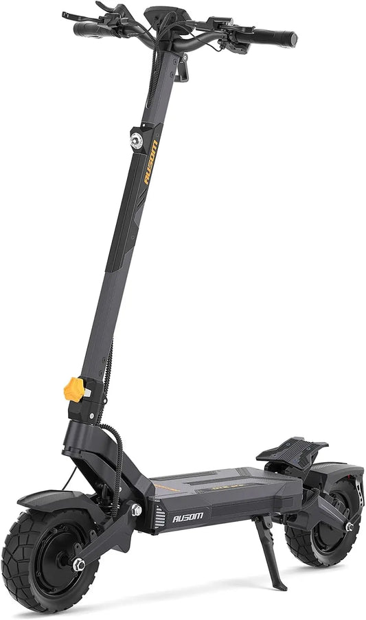 Patinete Eléctrico Adultos Ausom DT2 Pro, Batería 23, 4 Ah 52 V, Autonomía 100-115KM, Ruedas 10x3.0 Todoterreno, Plegable Scooter Electrico