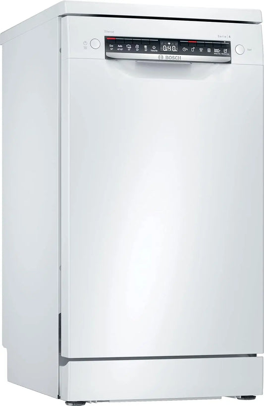 Bosch Serie 4 SPS4HMW53E Lavavajillas, Libre instalación, 45 cm, 9.5l 10 servicios, Blanco