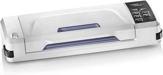 Magic Vac Champion Máquina de envasado al vacío doméstica, 130 W, blanco