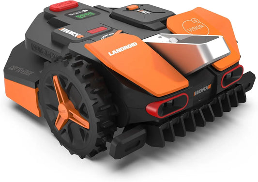 WORX Landroid Vision S250 WR202E Robot cortacésped para Jardines de hasta 250 m2, Robot cortacésped Inteligente sin Cable de limitación