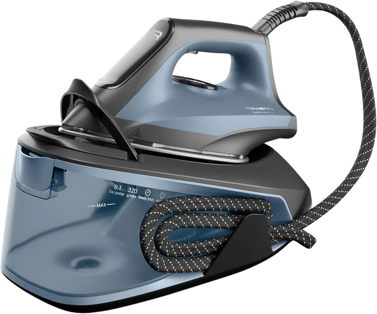 Rowenta Force Pro 300, Centro de planchado, Golpe de 320 g/min, Azul