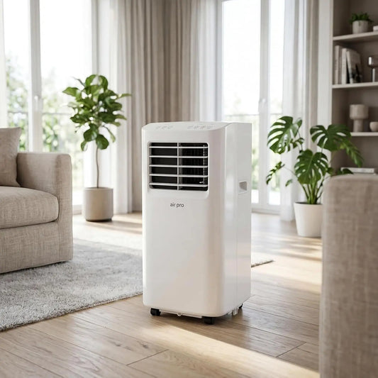 Aire Acondicionado Portátil 4-en-1 12000 BTU WiFi Control Remoto, blanco, 5000 BTU