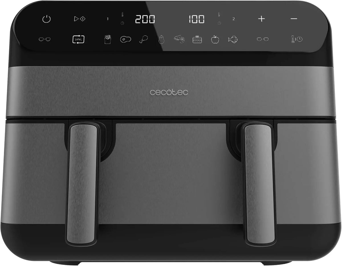 Cecotec Freidora de Aire 9 L Cecofry Advance 9000 Full Inox 2800W