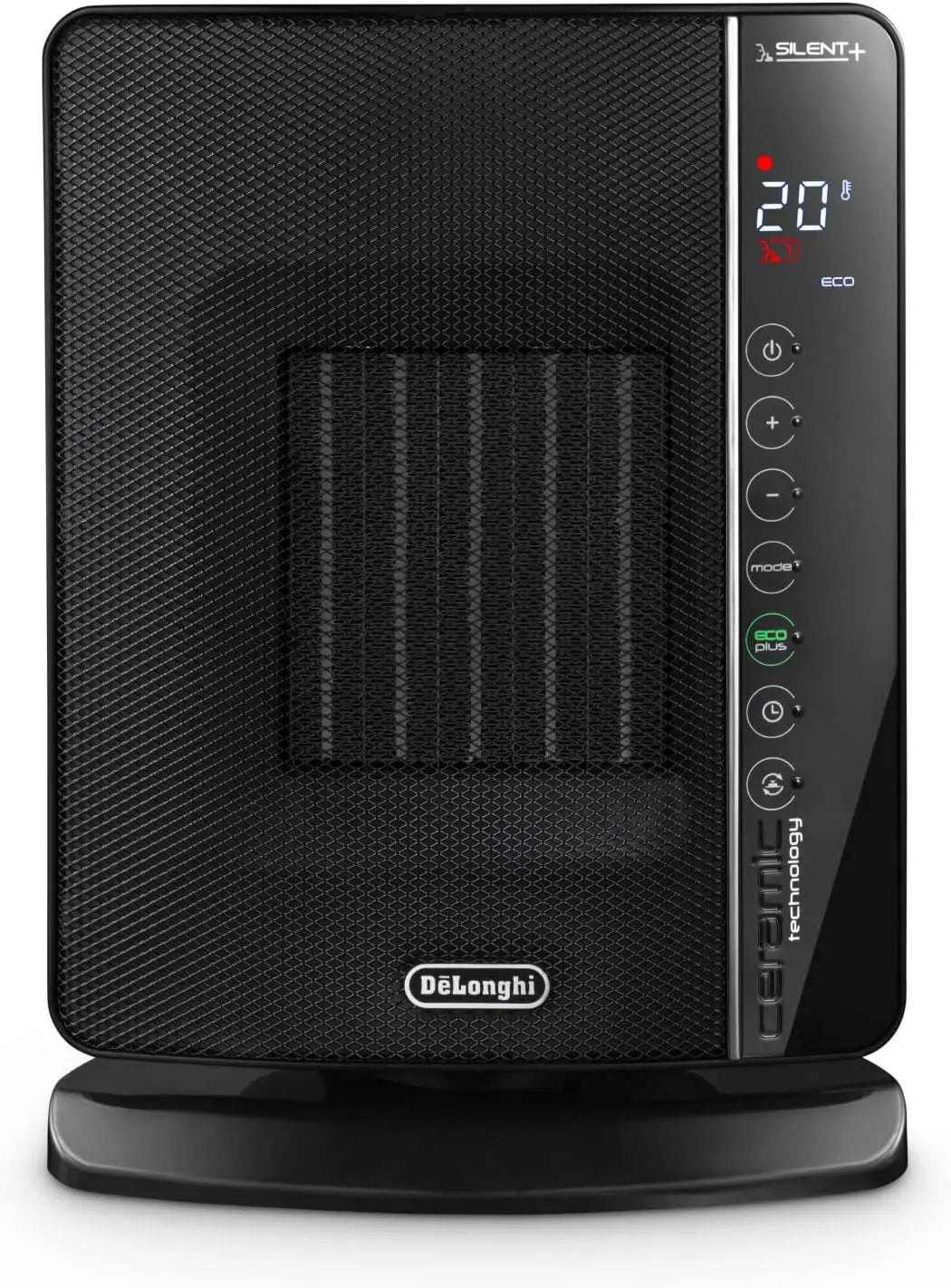 DeLonghi DCH7993ERBC, Calefactor, 2400 W, color negro