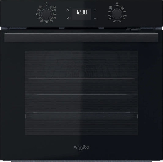 Whirlpool, Horno OMR58HU1B Cristal Negro