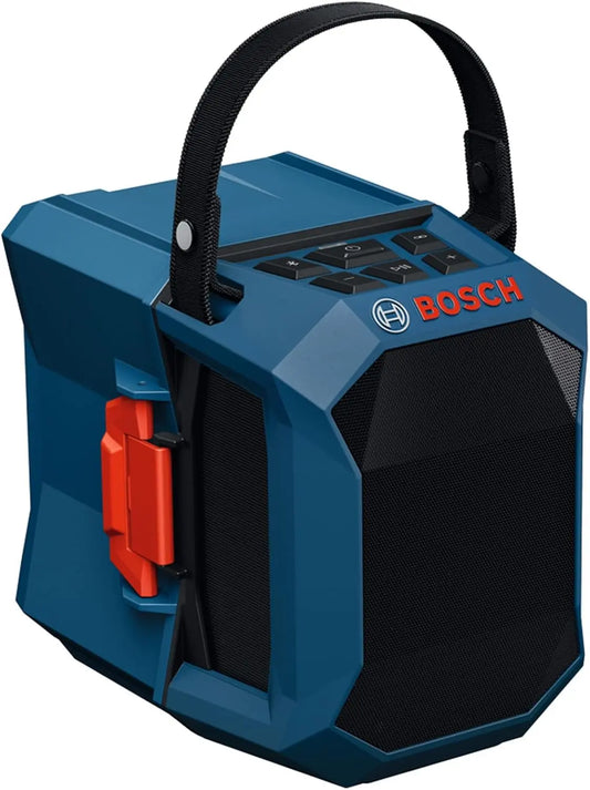 Altavoz Bluetooth a batería GPB 18V-1 C con Bosch profesional 18V sistema (incl. tapa de batería)