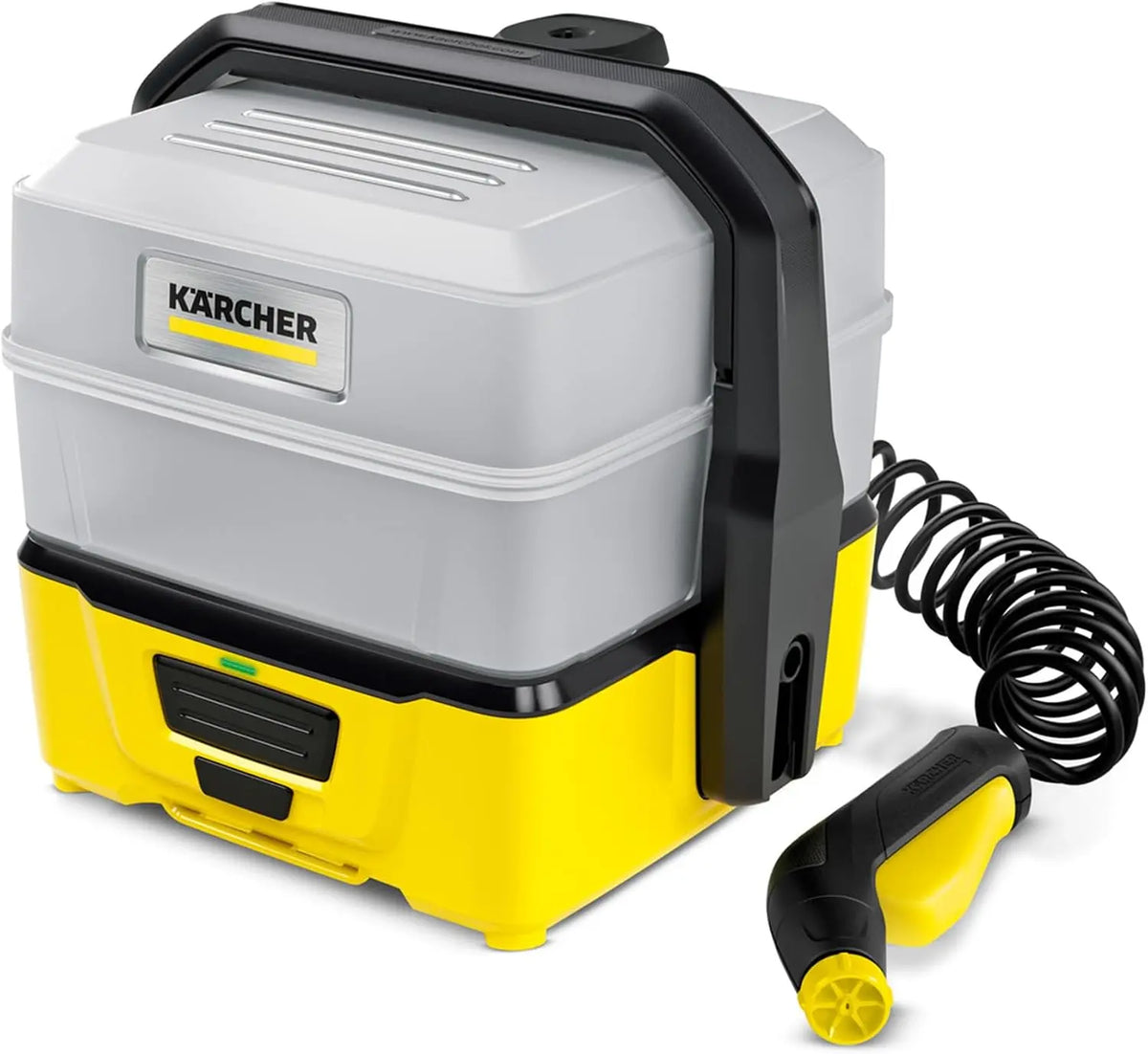 Kärcher Hidrolimpiadora móvil OC 3 Plus, limpiadora portátil para Aplicaciones móviles, depósito de Agua extraíble 7l, batería de Iones de Litio