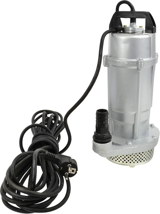 BSD Bomba de Aguas Sucias, Bomba Sumergible, Cuerpo en Hierro Fundido, Bomba de Inmersión para Aguas Residuales QDX 0, 37-370W, 6000L/h