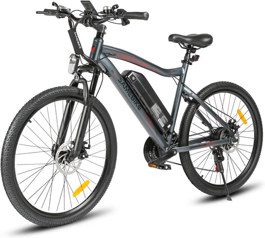 SAMEBIKE Bicicleta eléctrica de 26 Pulgadas con batería extraíble 36 V 13 Ah Bicicleta eléctrica de montaña, Hombres y Mujeres